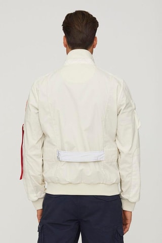 Chaqueta - Blanco, negro y rojo