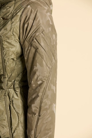 Parka con capucha - Verde oscuro