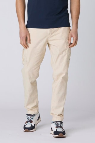 Pantalón cargo - Beige