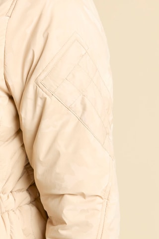 Parka con capucha - Camel