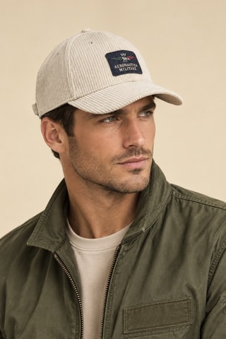 Gorra de terciopelo - Blanco