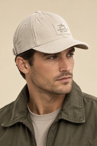 Gorra de terciopelo - Blanco