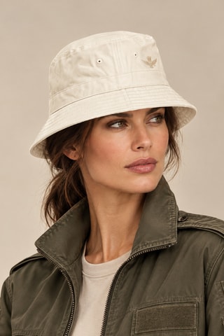 Gorro bucket - Beige