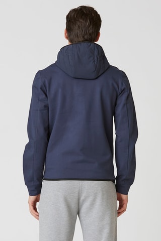 Chaqueta con capucha - Azul marino