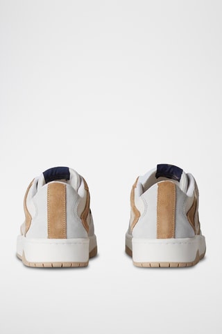 Zapatillas de piel - Blanco