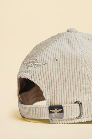 Gorra de terciopelo - Beige