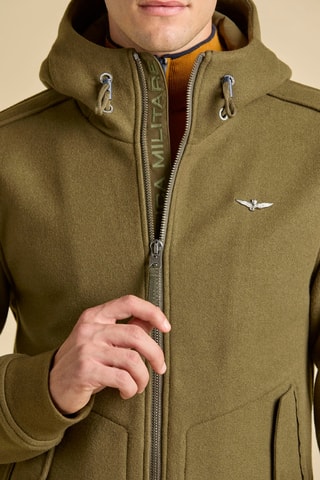 Sudadera con capucha - Verde oscuro