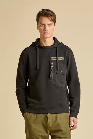 Sudadera con capucha - Negro