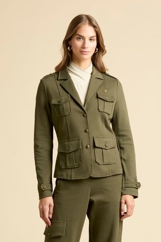 Chaqueta - Verde oscuro