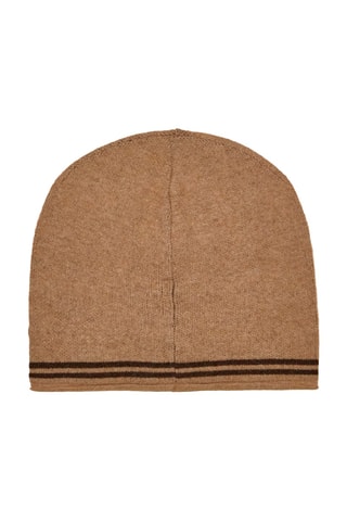 Gorro de lana y cachemir - Camel