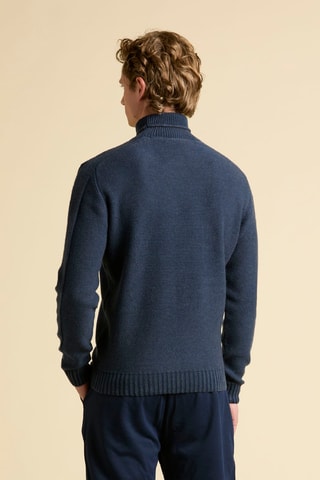 Jersey de lana - Azul marino