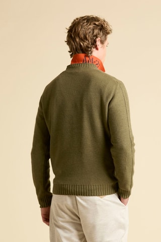 Jersey de lana - Verde oscuro