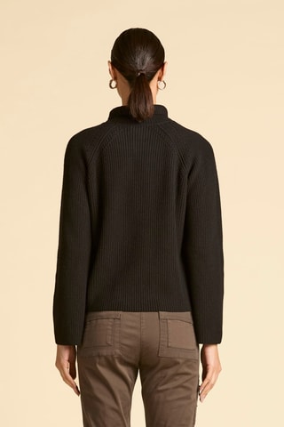 Jersey de lana y cachemir - Negro
