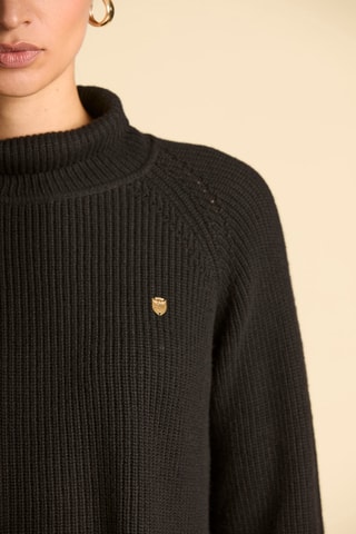 Jersey de lana y cachemir - Negro