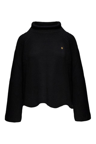 Jersey de lana y cachemir - Negro