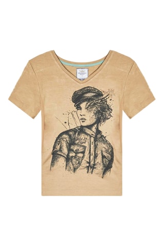 Camiseta - Caqui