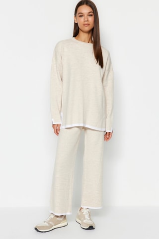 Pull et pantalon - Beige