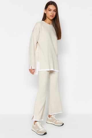 Pull et pantalon - Beige