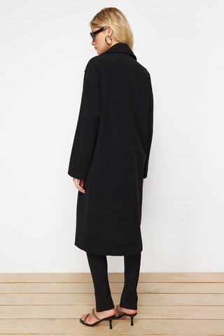 Manteau oversize - Noir