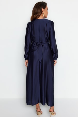 Robe longue - Bleu