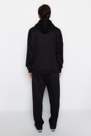 Sweat à capuche et jogging - Noir