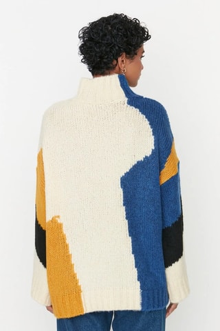 Pull oversize - Blanc