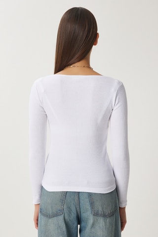 Top - Blanc