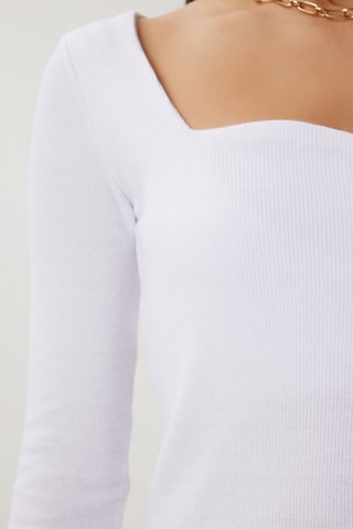 Top - Blanc
