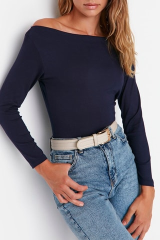 Top - Bleu