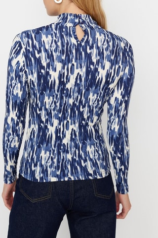 Top - Bleu marine