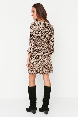 Robe patineuse - Marron