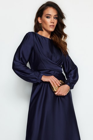 Robe longue - Bleu