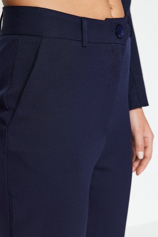 Pantalon cigarette - Bleu