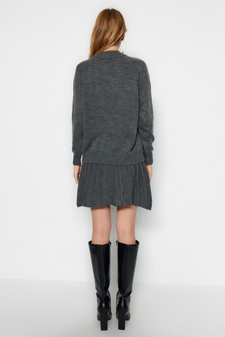 Pull et jupe - Gris