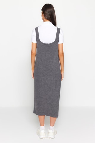 Robe midi - Gris