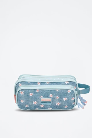 Trousse - Bleu et rose