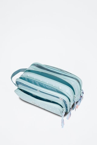 Trousse - Bleu et rose
