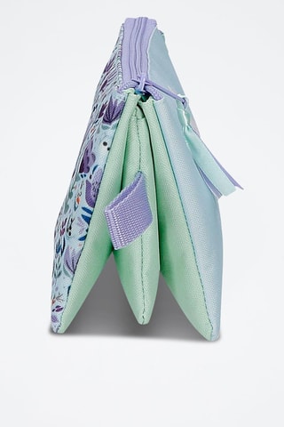 Trousse Elsa La Reine des Neiges Disney - Bleu, noir et vert