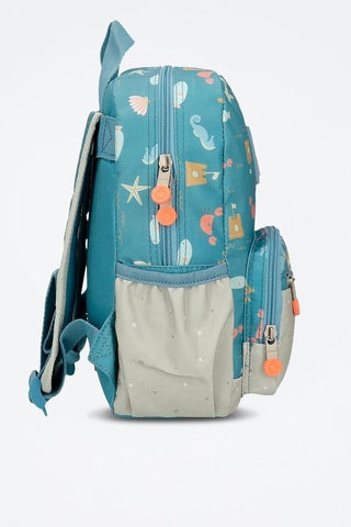 Sac à dos Crab - Orange et bleu