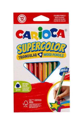 12 crayons de couleur Supercolor - Multicolore
