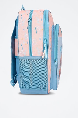 Sac à dos Elsa et Anna La Reine des Neiges Disney - Bleu et rose