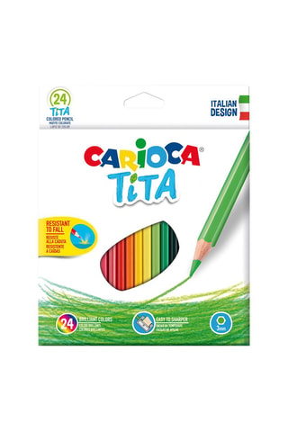 24 crayons de couleur - Dès 3 ans