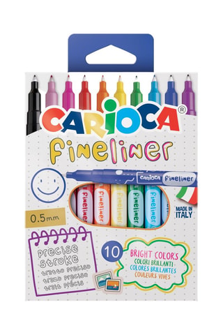 10 canetas de feltro Fine Liner