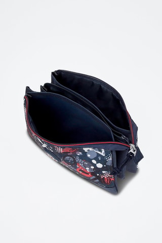 Trousse - Blanc, bleu et rouge
