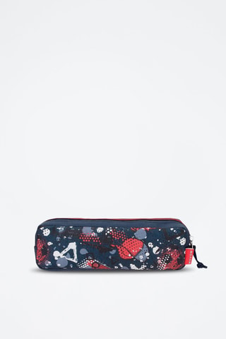 Trousse - Blanc, bleu et rouge
