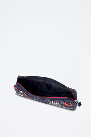 Trousse - Blanc, bleu et rouge