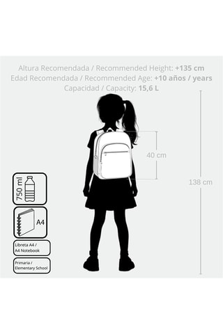 Sac à dos Kuromi Sanrio - Multicolore