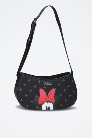 Sac porté épaule Bowlogue Minnie Disney - Noir