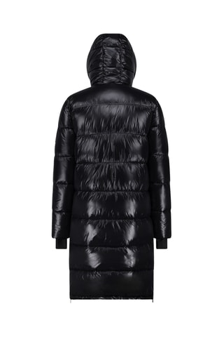 Anorak largo con capucha Toronto - Negro