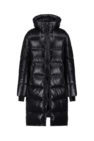 Anorak largo con capucha Toronto - Negro
